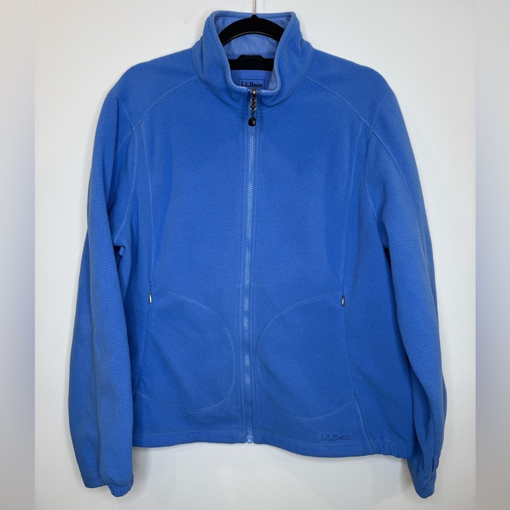 L.L. Bean Fleece Full Zip Funnel Neck Jacket Womens XL
Pockets outdoor polar